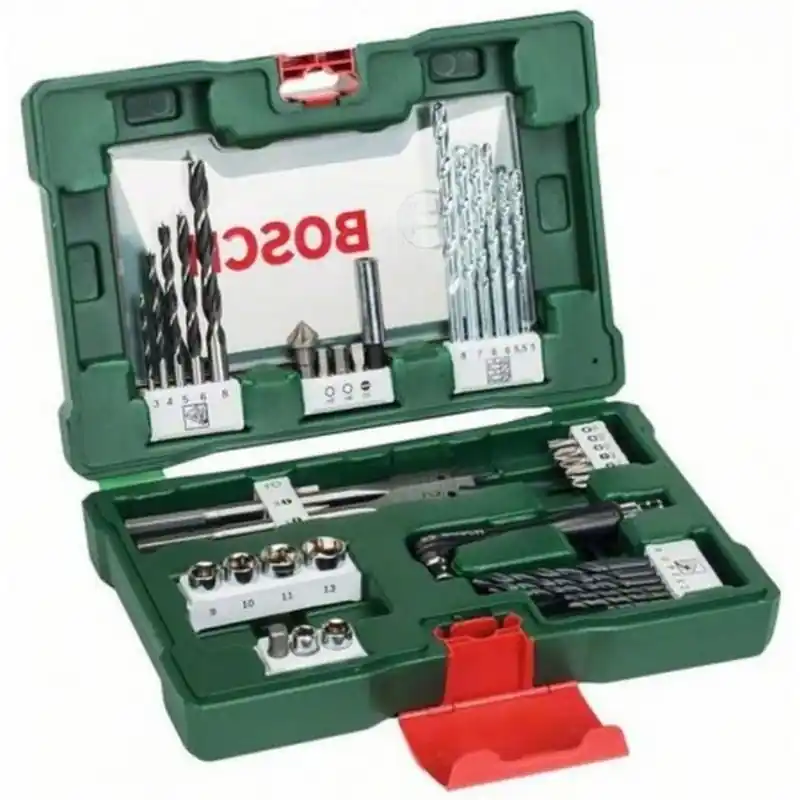 Rabatt BOSCH 41-teiliges V-Line Bohrer mit Winkelschrauber 2607017316